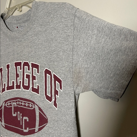College of Charleston Cougars Women’s Champion Small Crop Top Football Shirt - Picture 4 of 9